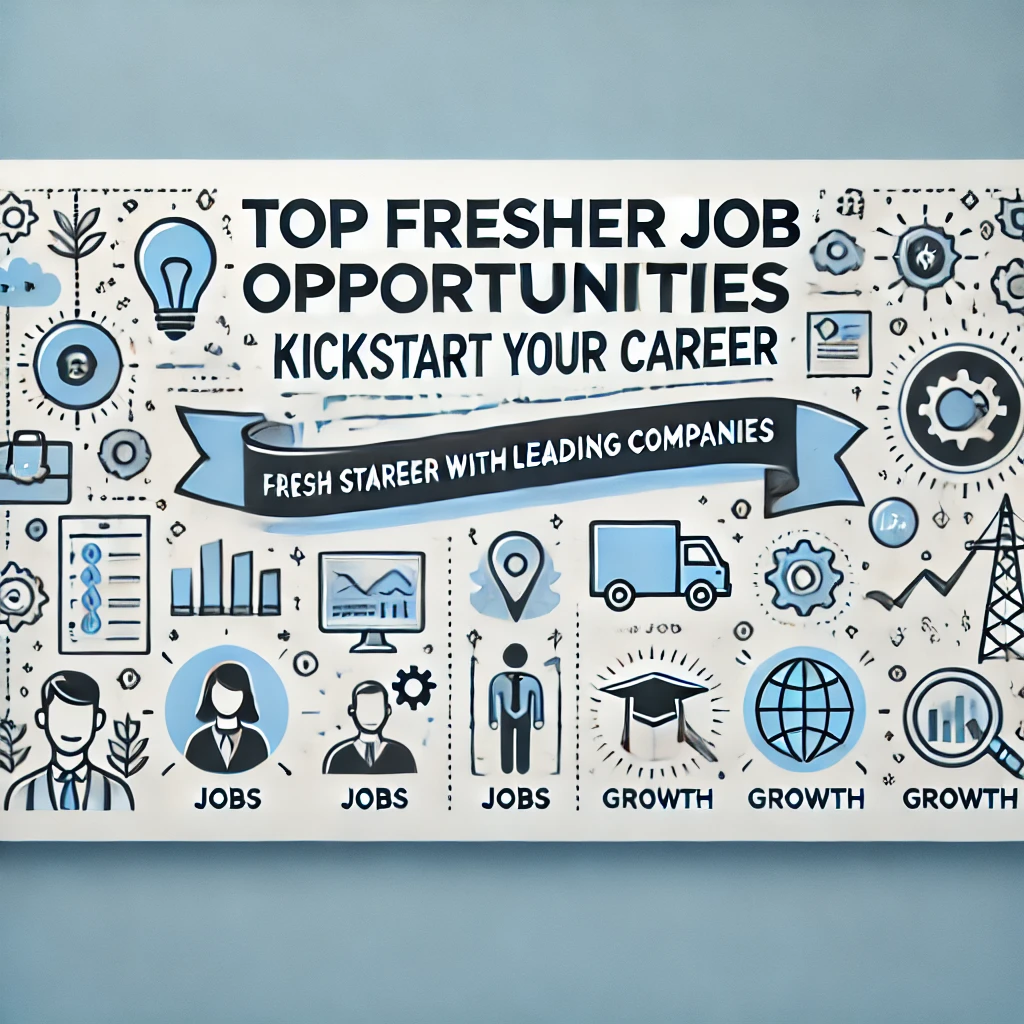 Top Fresher Job Opportunities for 2024,  Kickstart Your Career with Leading Companies